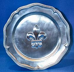 Assiette fleur de lys