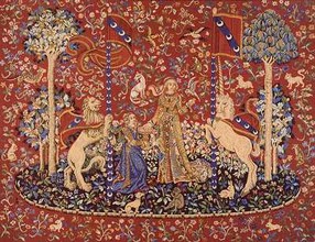 La Dame à la Licorne : le Goût (71 x 98 cm)